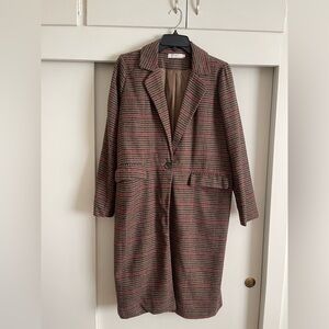 IVIVI wool trench coat women’s size L